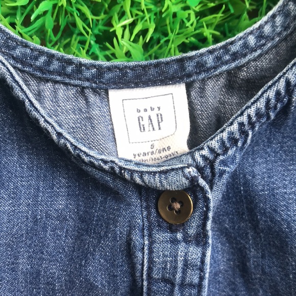 Denim Romper - Picture 2 of 2